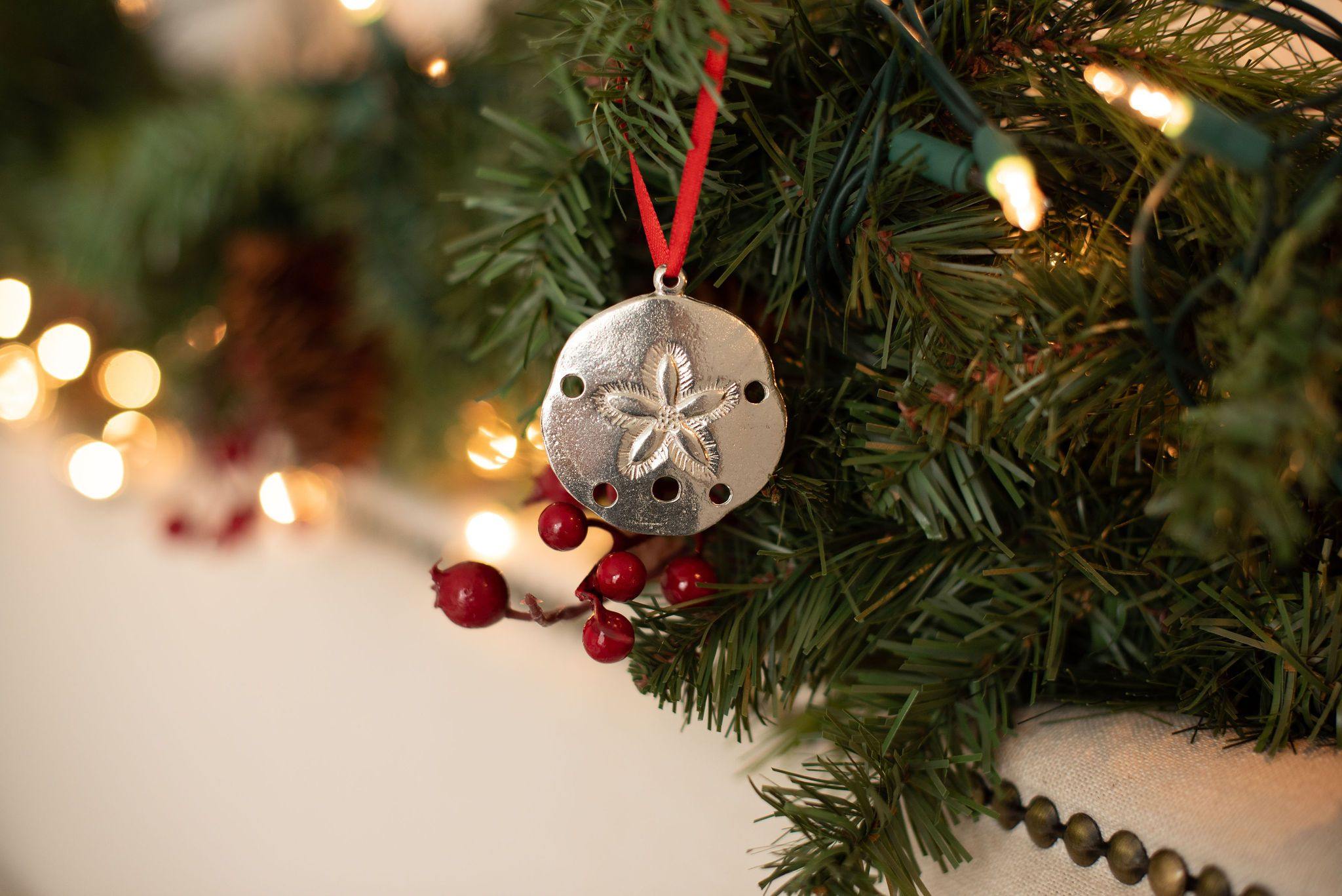 diy sand dollar ornaments