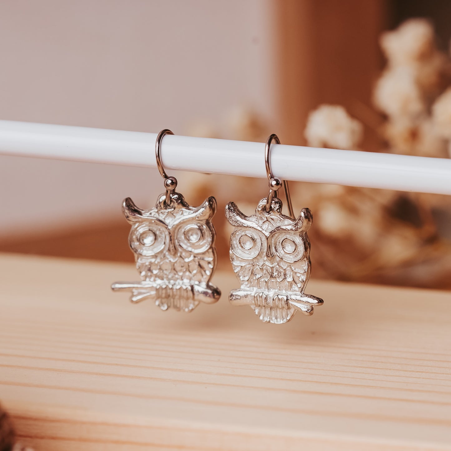 Handmade Owl Pendant Necklaces - Owl Charm Chains - Owl Jewelry