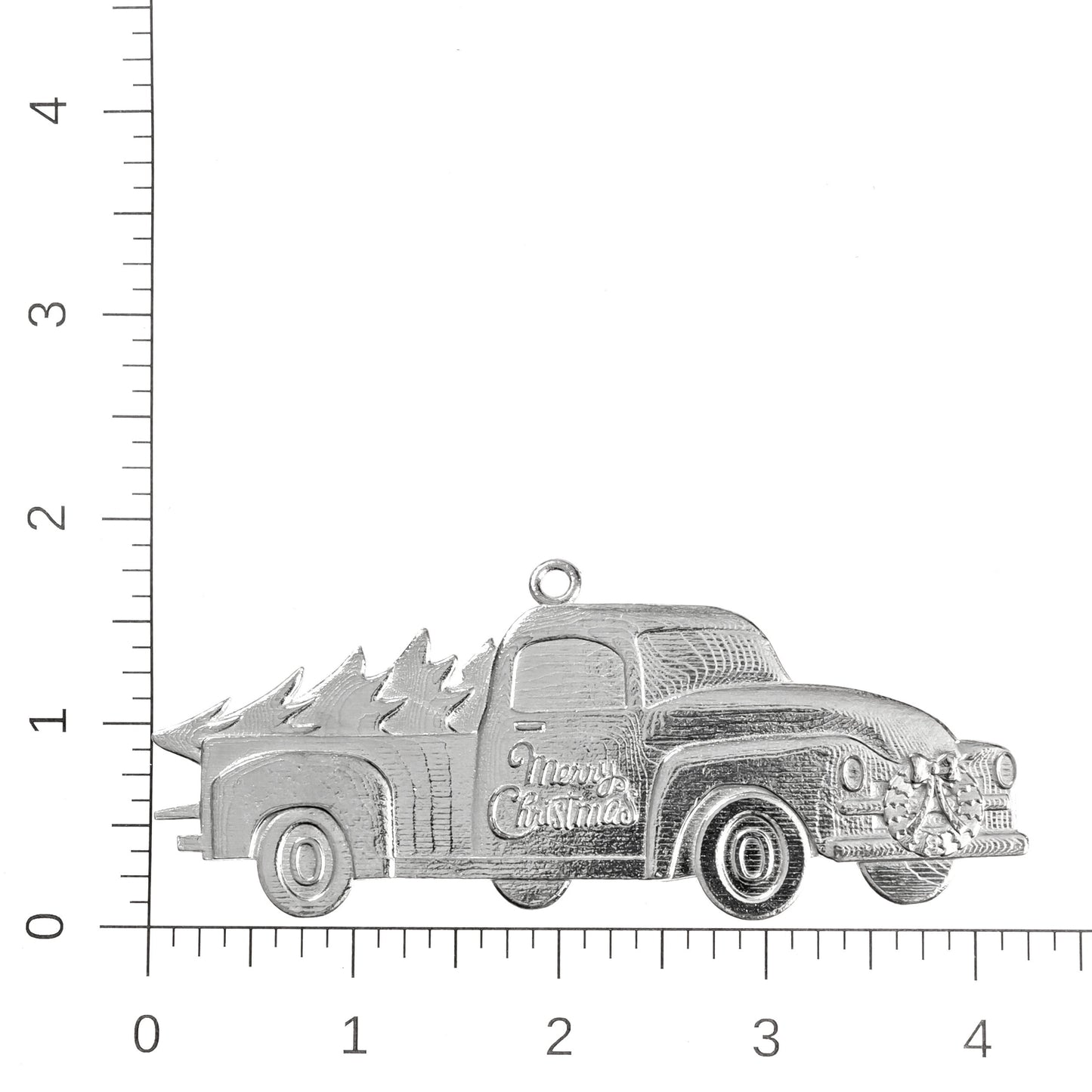 Country Truck Christmas Ornament - Merry Christmas Truck Ornament