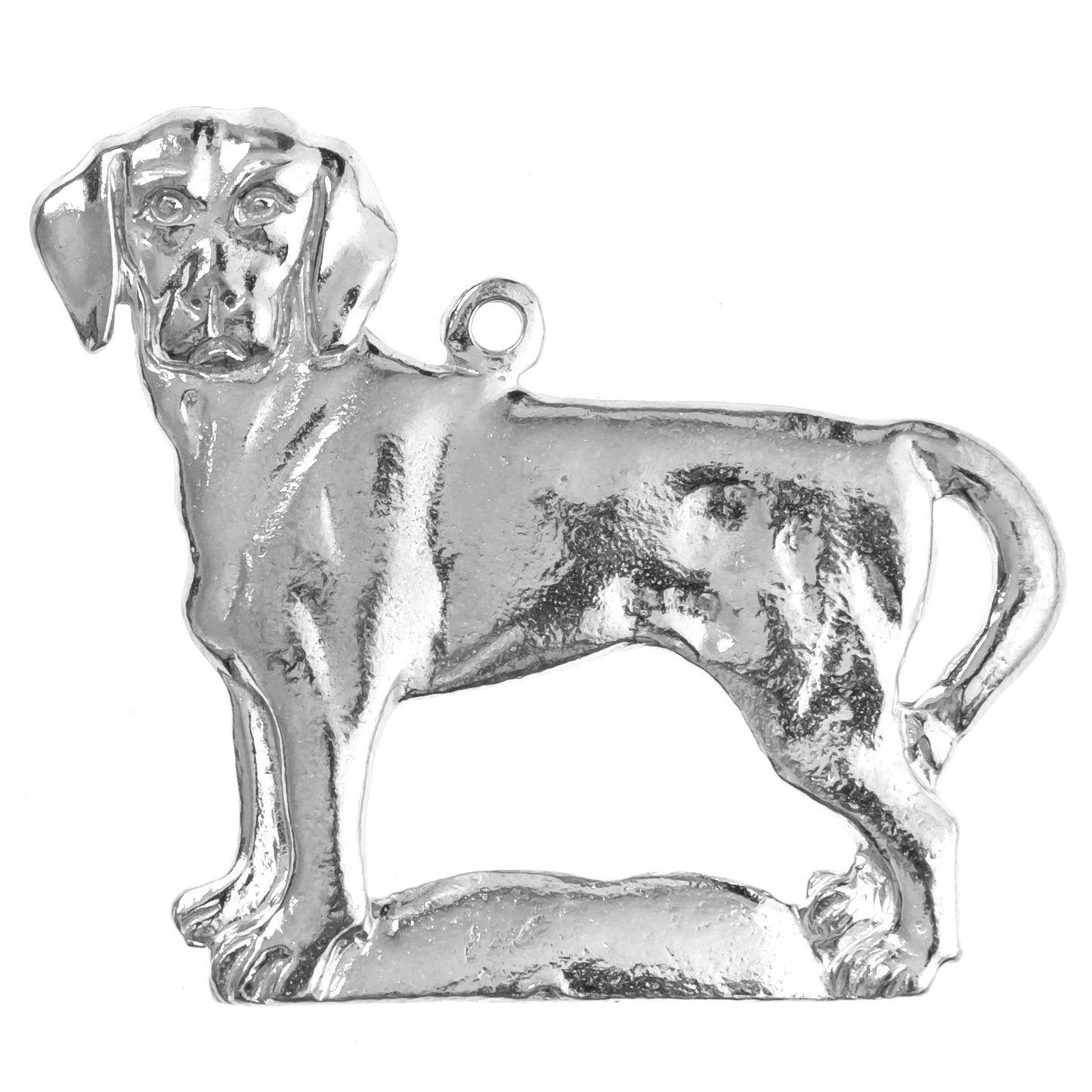 Silver Pewter Metal Beagle Ornament Top Gift Ideas - House of Morgan Pewter