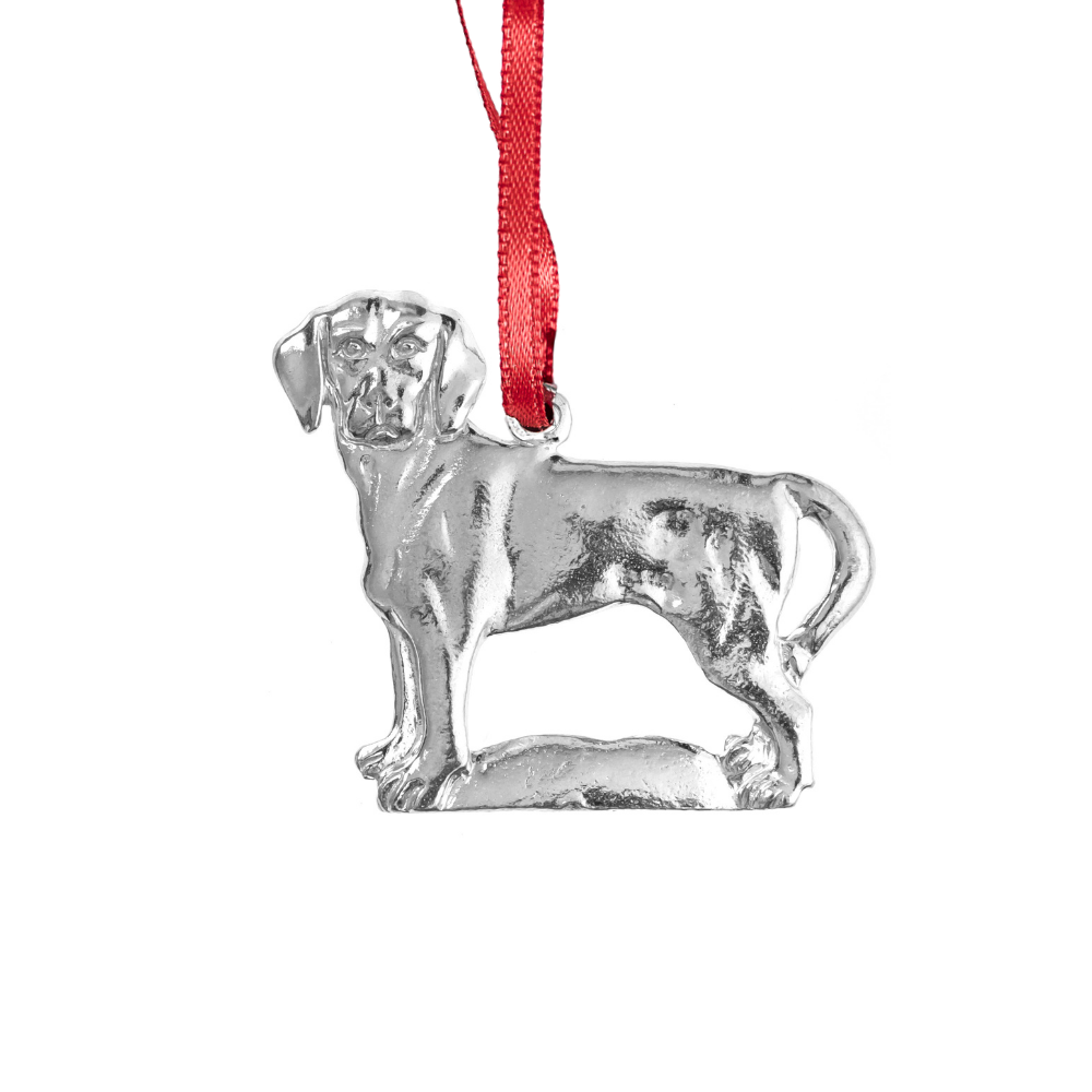 Silver Pewter Metal Beagle Ornament Top Gift Ideas - House of Morgan Pewter