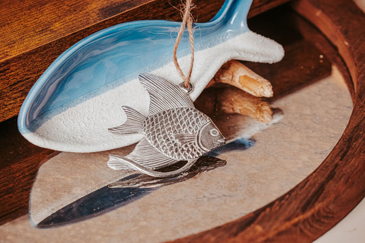 Handmade Angel Fish Ornament