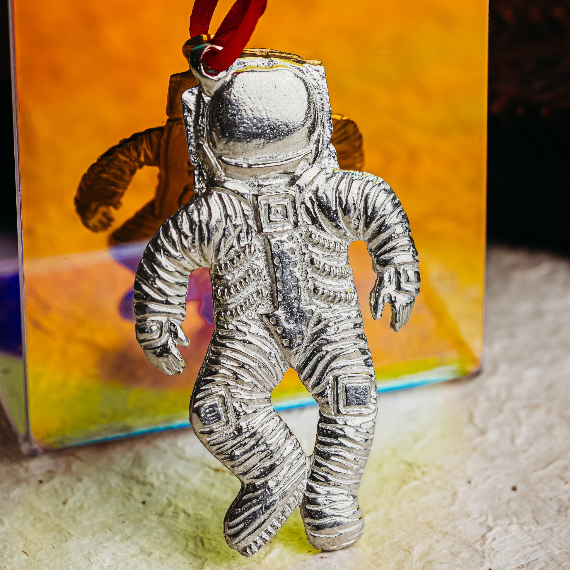 Pewter Astronaut Ornament