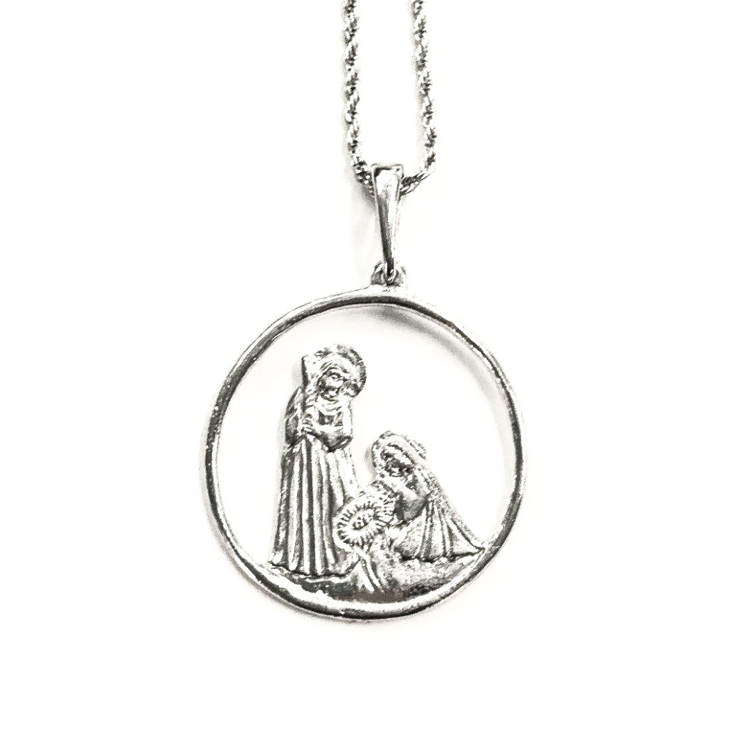 Nativity Jewelry Gifts - Nativity Pendant Necklace - Several Designs