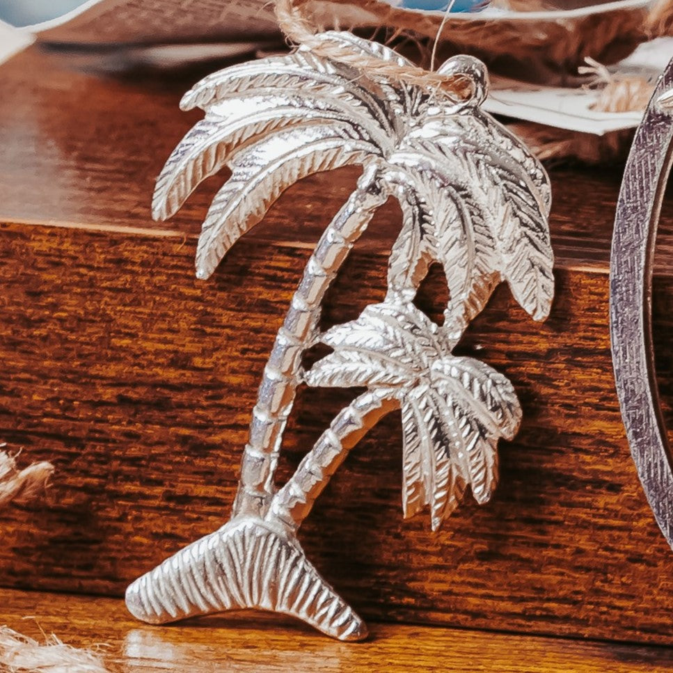 Double Palm Tree Ornament