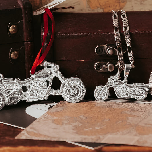 Handmade Motorcycle Ornament