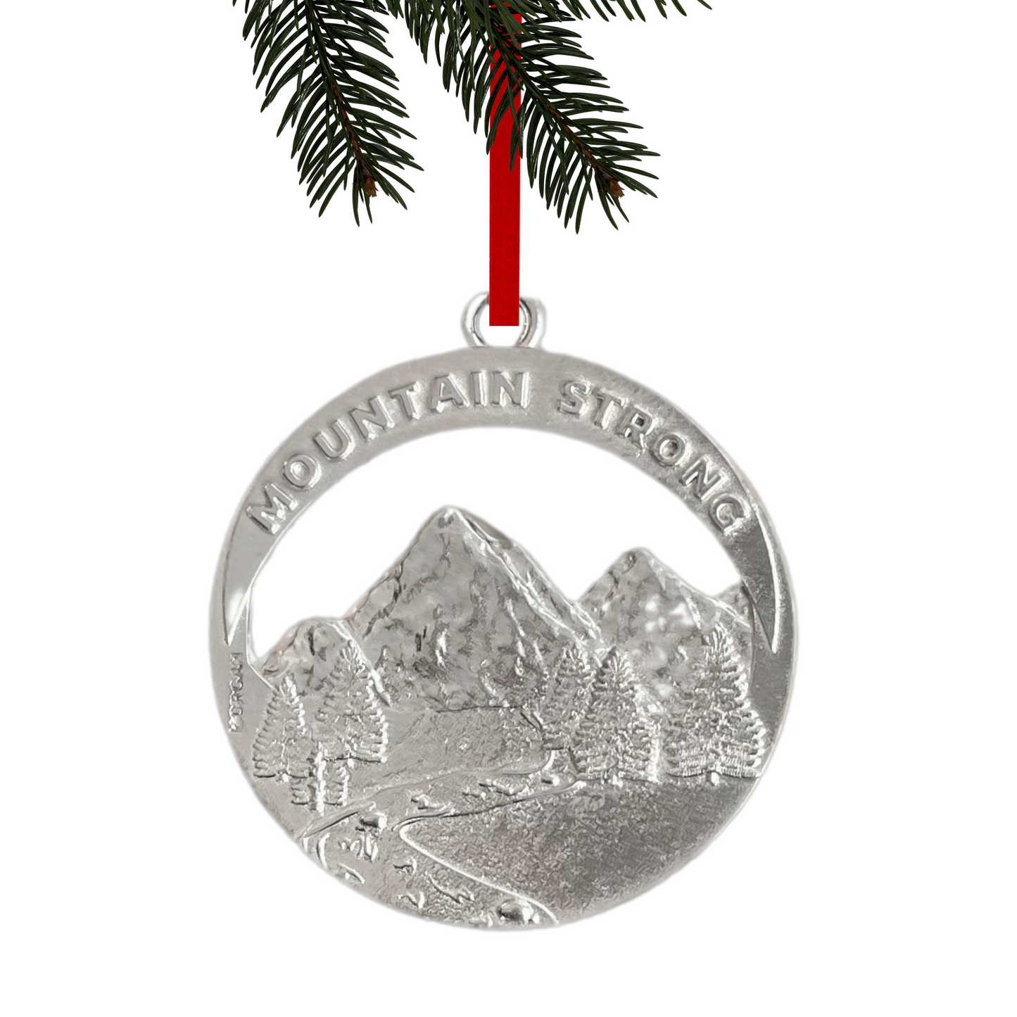 Handmade Mountain Strong Ornament - Charity Donation - Hurricane Helene