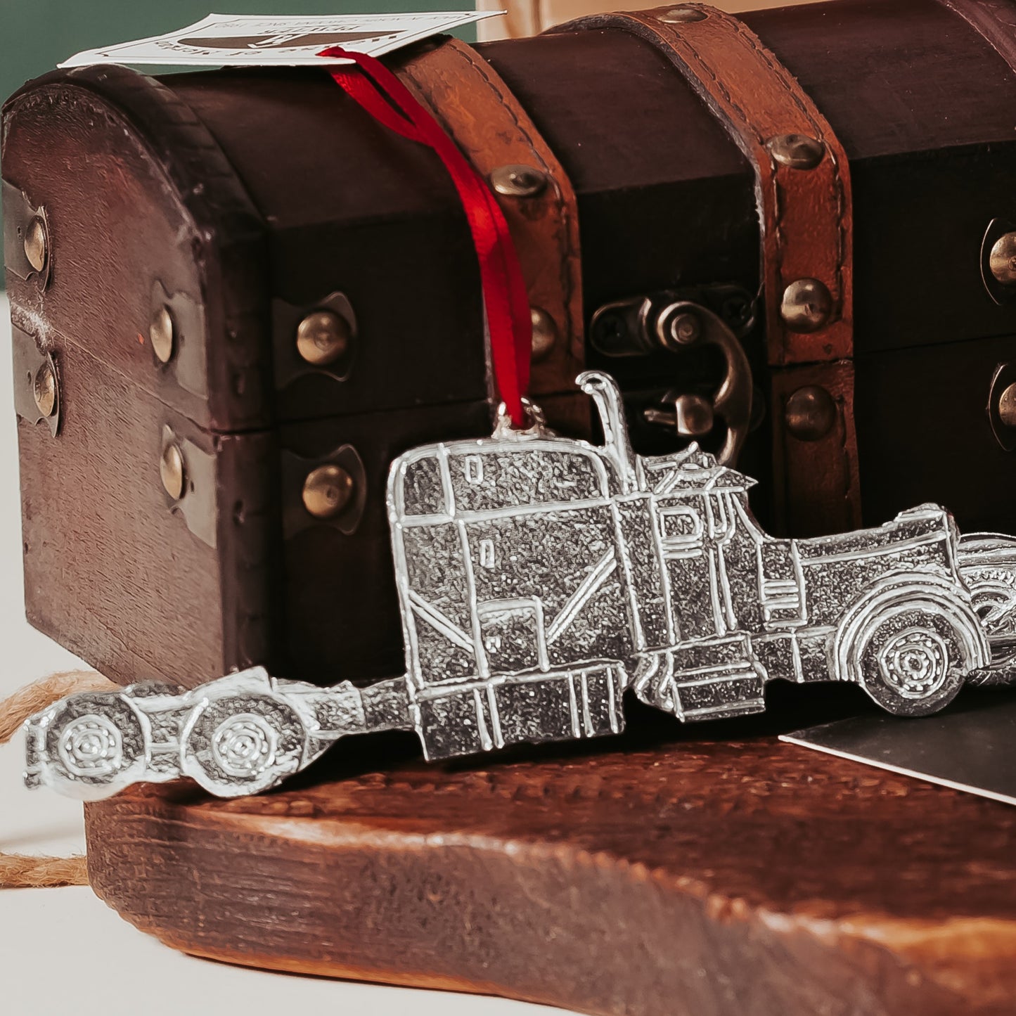 18 Wheeler Truck Ornament